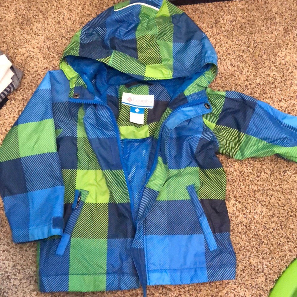 Columbia kids rain coat